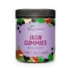 Gummies Fer | Pour Enfant et Adulte | Sans Sucres Ajoutés & Vegan | Avec 97% de Fruits | 94 Gommes Goût Cassis | Anti Fatigue