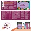 Gummies Fer | Pour Enfant et Adulte | Sans Sucres Ajoutés & Vegan | Avec 97% de Fruits | 94 Gommes Goût Cassis | Anti Fatigue