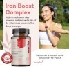 Complément alimentaire en fer SunActive® Fe-P80LK, complexe de rose musquée avec vitamine C, acide folique, vitamines B12, B6
