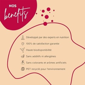 Bears with Benefits Oursons gélifiés au fer - Paquet de force contre la carence en fer - 14mg par dose - 45 pièces - Pour un 