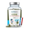 NUTRI & CO Iode Tyroïde Bio - Poudre dAlgue Naturelle Breveté PureSea® - 150µg par gélule - Soutien de la Thyroïde & Fonctio