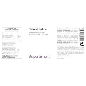Iode Naturel - Favorise une fonction thyroïdienne normale - Contrôle du Poids - Maintien d’une Belle Peau - Complément Alimen