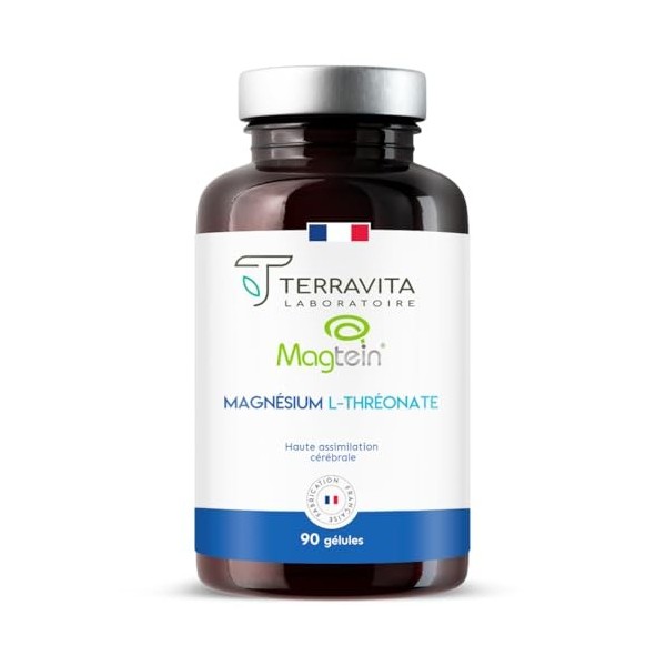 Magnésium L-Thréonate Magtein® | Capacités Cognitives : Apprentissage, Mémoire et Concentration | 2000 mg par Jour | Assimila
