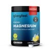 Complexe de magnésium en poudre 600g - Bisglycinate, citrate & malate hautement dosé - Solubilité rapide - Pour les muscles, 