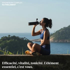 Nutrielement - Magnesium Complex - 60 gélules - L-Pidolate + Citrate de magnésium + magnésium Bisclycinate - Complément alime