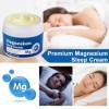 3.17 Oz Crème de Magnésium - Séchage rapide sans résidus Absorption facile Apaise les tensions musculaires Crème de magnésium
