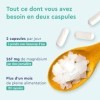 Citrate de magnésium en capsules - Élémentaire et à haute dose - 120 capsules de dicitrate de tri-magnésium hautement biodisp