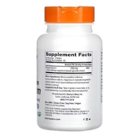 Doctors Best - Magnésium à haute absorption | 100mg - 120 comprimés