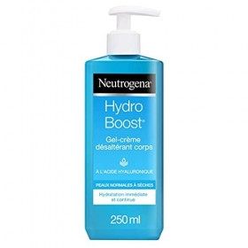 Neutrogena Hydro Boost Gel Crème Désaltérant Corps à lAcide Hyaluronique, Soin Hydratant Corps, 250 ml