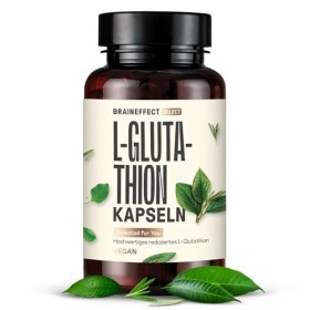 L-Glutathion Premium - sans stéarate de magnésium - dose équilibrée 300 mg par capsule - haute biodisponibilité glutathion ré