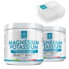 Potassium Magnesium 800 Comprimés PiuLife® 225mg Citrate De Magnesium Et 300mg Citrate De Potassium Par Dose, Complement Alim