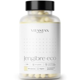 Gingembre organique Vitastan 180 - racine de gingembre avec une grande source de vitamines et de minéraux - anti-inflammatoir