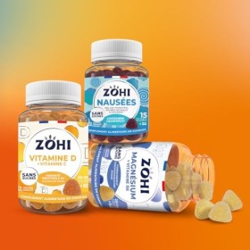 ZOHI-Coffret "femmes enceintes" - 1 pilulier de ZOHI Nausées, 1 pilulier Magnésium ZOHI, 1 pilulier Vitamine D ZOHI - Fabriqu