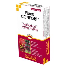 NUTRIGÉE - Fluxa Confort - Circulation - Jambes Légères - Favorise La Circulation Sanguine & Lymphatique, Régule La Circulati