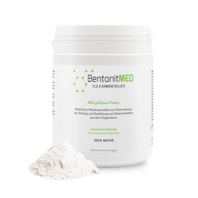 Zeolith-Bentonit-Versand Bentonite Med Detox Poudre 400 g