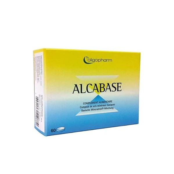 OLIGOPHARM - Alcabase 60 Comprimés - Lot De 2