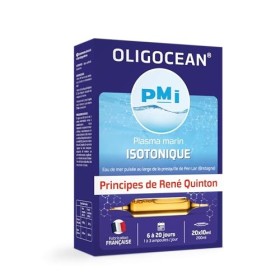 OLIGOCÉAN – PMI Plasma Marin Isotonique – Principes de Quinton – Fabrication française – 20 ampoules de 10 ml