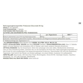 Now Foods - Potassium Gluconate | Gluconate de Potassium 99mg | Soutien pour léquilibre électrolytique et la fonction musc