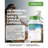 Potassium - 365 gélules avec 800 mg de potassium élémentaire issu du citrate de potassium par portion journalière - 100% ci