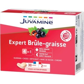 JUVAMINE - Expert Brûle Graisse Jour et Nuit - Contribue à Brûler les Graisses, Eliminer les Toxines, Réduire laspect Cellul