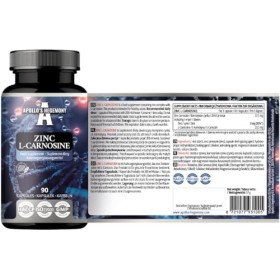 Zinc L-Carnosine 37.5 mg par gélule - 90 gélules végétaliennes - 3 mois dapprovisionnement - Pour la santé de la peau, des c