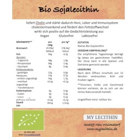 250gr/275ml Lécithine de soja liquide bio