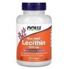 Now Foods - Lecithin 1200mg Non-OGM | Soutien pour la santé du cerveau et du foie - 100 capsules molles