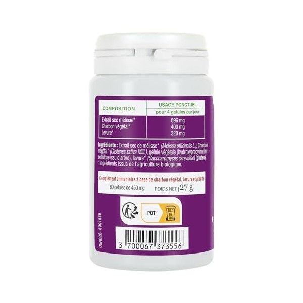 PHYTO-ACTIF | STOPO Spasmes | Complément alimentaire Digestion | Confort Digestif | Action globale sur la santé digestive | 