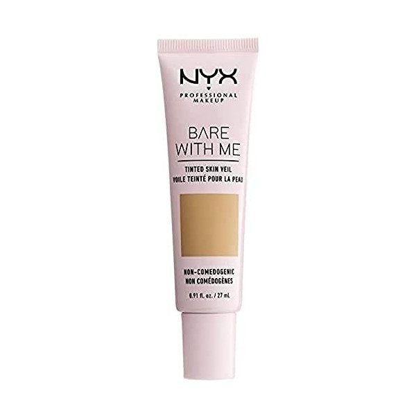 NYX Professional Makeup Crème Teintée Bare With Me, BB Crème, Extraits de Concombres et Aloe Vera Hydratants, Inspirée des So