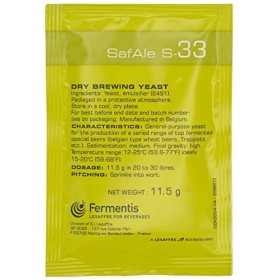 Levure de bière Fermentis US-05 W 34/70 S-33 S-23 à fermentation haute à fermentation basse S-33 