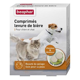 BEAPHAR – Comprimés levure de bière pour chien et chat – Complément alimentaire – Renforce la beauté du pelage – Soin pour la