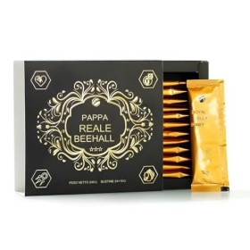 AG nature Gelée Royale Bio Pure Adulte Royal Jelly Honey - 24 Stick 10g - Miel Gelee Pour Immunité et Contre Fatigue Intense 