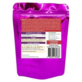 NAKURU | Mauve | Gamme Équilibre | Fabriqué en France | "LHerbe à Fromages !" | 90 Gélules de 265mg / Poids Net: 23,85g 