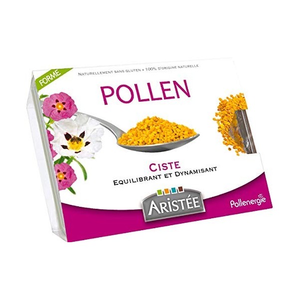 Pollen frais de ciste Aristée® - Pollen congelé à létat frais - Confort intestinal, défenses naturelles, vitalité intellectu