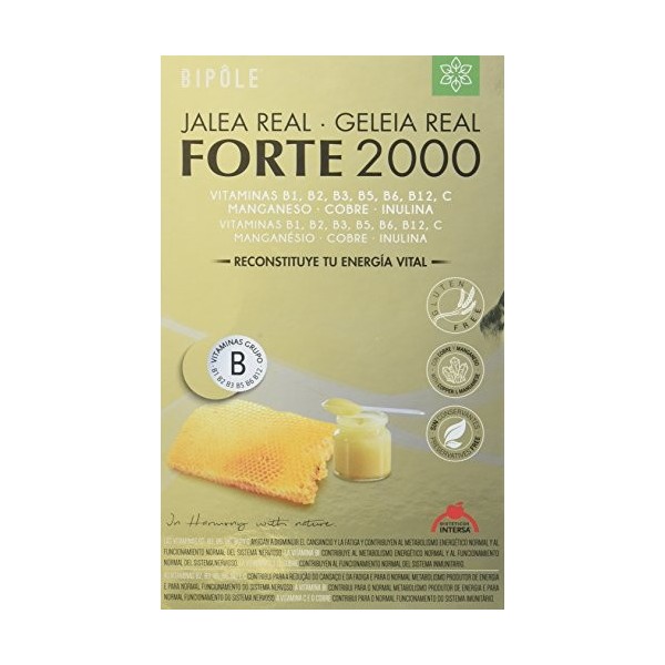 FORTE 2000 BIPOLE Gelée Royale 20 ampoules