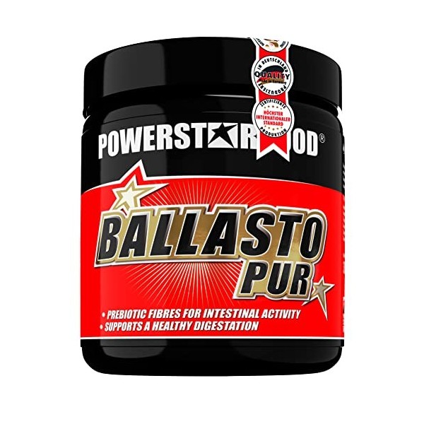 BALLASTO PUR | Poudre de fibres prébiotiques à base dinuline et de fibres davoine | Pour un soin sain de lintestin et une 