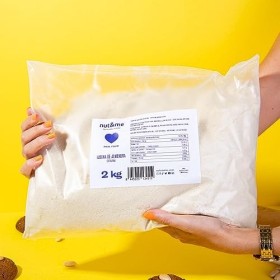 Farine damandes 2 kg nut&me | Convient aux régimes cétogènes | Sans Gluten | Vegan | Haute teneur en protéines | Extrafine| 
