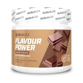 BioTechUSA Flavour Power, Édulcorant de table aromatisé à base de sucralose, sans sucre ajouté, sans gluten, à linuline, 160