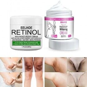 1Set 2pcs Crème Blanchissante, Underarm Whitening Cream, Crème éclaircissante pour Aisselles, Armpit Whitening Cream, Lighten