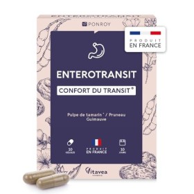 Yves Ponroy EnteroTransit - Complément Alimentaire Transit Intestinal - A base de Tamarin, Jus de Pruneaux et Guimauve - 10 G
