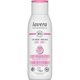 lavera Lait Crème Doux - Cosmétiques naturels - vegan - Rose Sauvage bio & Beurre de Karité bio - certifié - 200ml