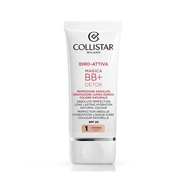 Collistar Idro Attiva Magica BB+ Crème détox légère effet BB pour une couleur uniforme et naturelle avec des extraits de pivo