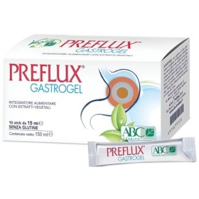 A.b.c. Trading Preflux Gastrogel 10 Stick Pack de 15 ml