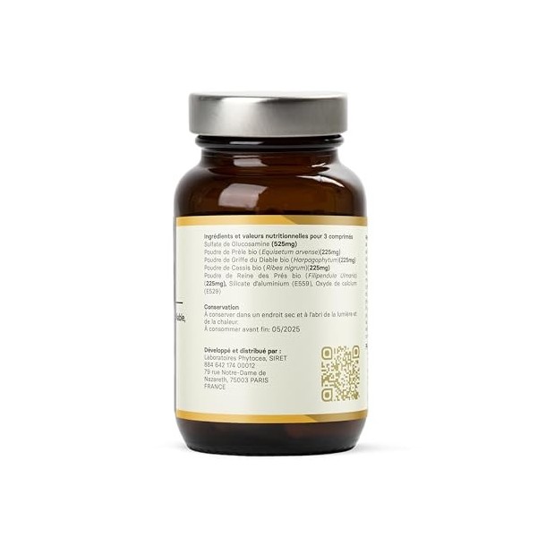 Phytocea - Complément Alimentaire Articulations & Mobilité | Glucosamine, Prêle | Douleur Musculaire, Soulage lArthrose et l