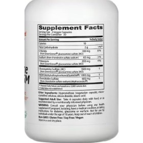 Doctors Best Glucosamine Végétalien & Chondroïtine & MSM - 120 Gélules | Soutien Articulaire Naturel et Mobilité