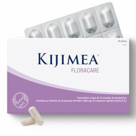 Kijimea FloraCare – inspiré par le microbiome vaginal naturel | 33 souches spécifiques de lactobacilles, à une dose particuli