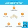 Probiotique Flore Intestinale – Avec Prébiotiques – Equilibre de la Flore Intestinale – 10 Souches – 10 Milliards d’UFC par G