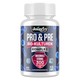 Flore Intestinale Complex - 300 Milliards UFC/Jour - 12 Souches Actives de Bactéries avec de lInuline et Lactobacillus - Con