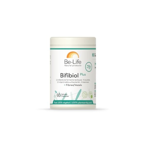 BE-LIFE | Bifibiol plus | Complément alimentaire | Digestion équilibre intestinal| Soutient la santé intestinale et le systèm
