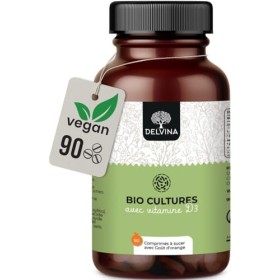 DELVINA Combattre la mauvaise haleine - 90 comprimés à sucer pour une hygiène buccale sans bain de bouche ni gratte-langue - 